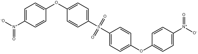 Benzene, 1,1'-sulfonylbis[4-(4-nitrophenoxy)- 结构式