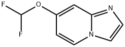 7-(二氟甲氧基)咪唑并[1,2-A]吡啶 结构式