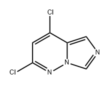 2,4-二氯咪唑并[1,5-B]哒嗪 结构式