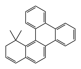 Benzo[a]triphenylene, 9,10-dihydro-10,10-dimethyl- 结构式