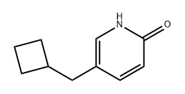 5-(环丁基甲基)吡啶-2(1H)-酮 结构式