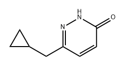 6-(环丙基甲基)哒嗪-3(2H)-酮 结构式