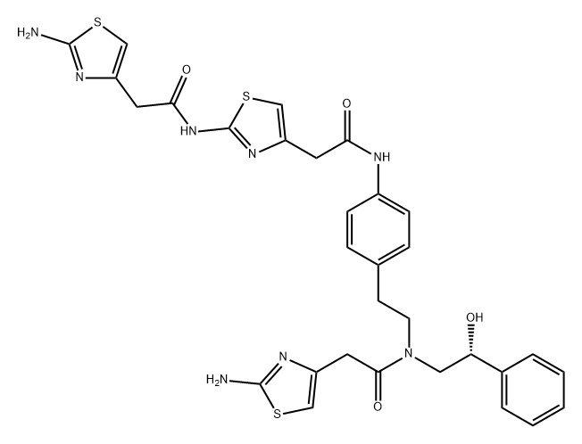 米拉贝隆杂质2 结构式