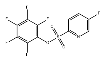 2-吡啶磺酸,5-氟-,2,3,4,5,6-五氟苯基酯 结构式