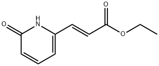 (2E)-3-(1,6-二氢-6-氧代-2-吡啶基)-2-丙烯酸乙酯 结构式