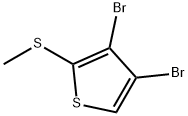 Thiophene, 3,4-dibromo-2-(methylthio)- 结构式