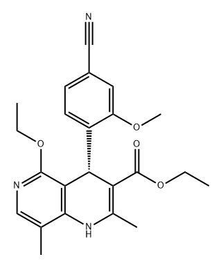 非奈利酮杂质60 结构式