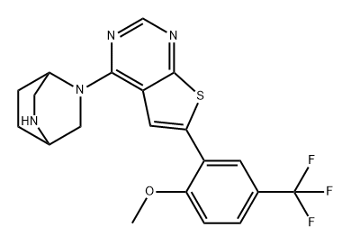 化合物 KRAS G12D INHIBITOR 14 结构式