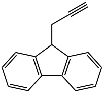 9H-Fluorene, 9-(2-propyn-1-yl)- 结构式