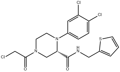 化合物 SARS-COV-2 MPRO-IN-6 结构式