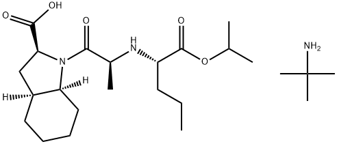 培哚普利杂质5叔丁胺(培哚普利EP杂质E叔丁胺) 结构式