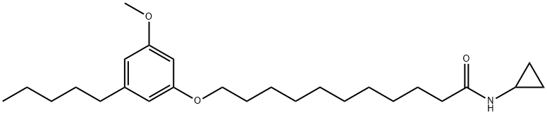 化合物 CB1/2 AGONIST 2 结构式