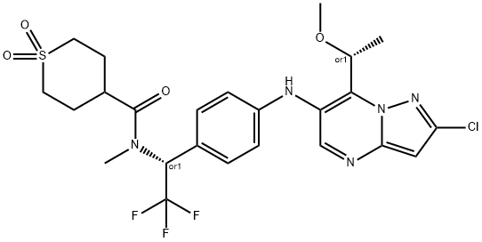 化合物 NVS-MALT1 结构式