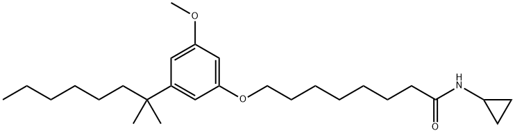 化合物 CB1/2 AGONIST 4 结构式