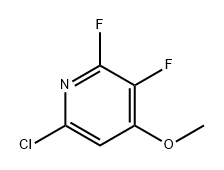 6-氯-2,3-二氟-4-甲氧基吡啶 结构式