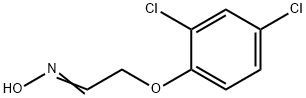 Acetaldehyde, 2-(2,4-dichlorophenoxy)-, oxime 结构式