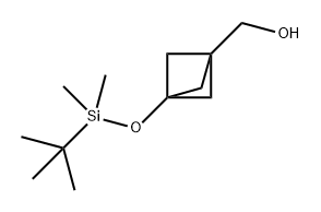 (3-((叔丁基二甲基甲硅烷基)氧基)双环[1.1.1]戊-1-基)甲醇 结构式