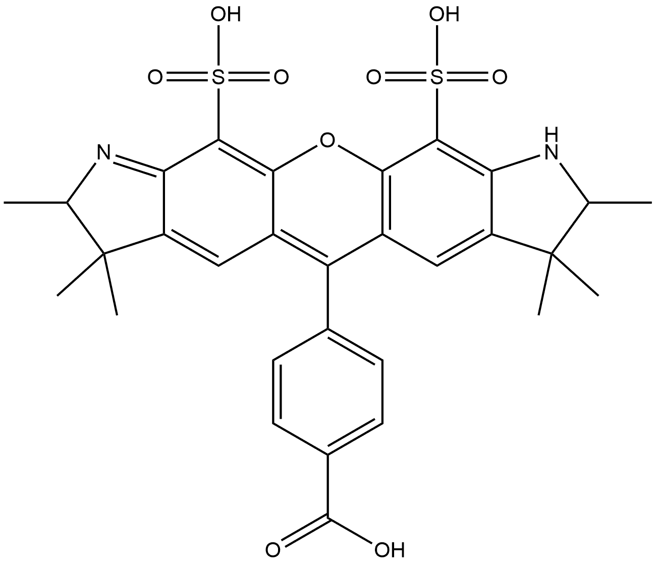 AF532羧酸 结构式
