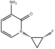 3-氨基-1-((1S,2R)-2-氟环丙基)吡啶-2(1H)-酮 结构式