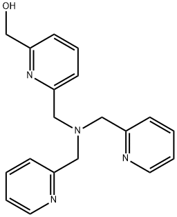 (6-((bis(pyridin-2-ylmethyl)amino)methyl)pyridin-2-yl)methanol 结构式