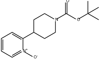 1-氧代-3',4',5',6'-四氢-2'H-(2,4'-联吡啶)-1'-甲酸叔丁酯 结构式
