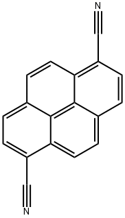 1,6-二氰基芘 结构式