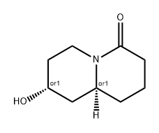 REL-(8R,9AS)-8-羟基八氢-4H-喹啉-4-酮 结构式