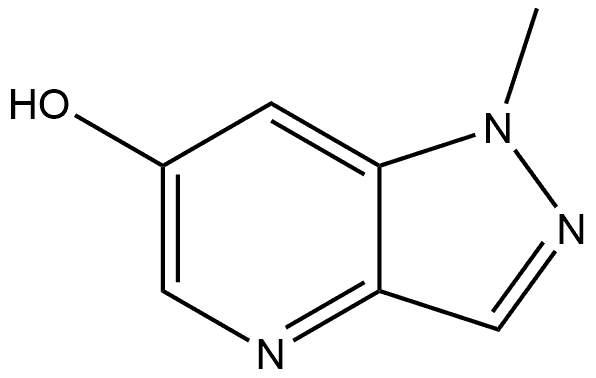 1-甲基-1H-吡唑并[4,3-B]吡啶-6-醇 结构式