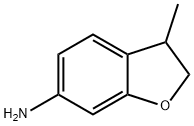 3-甲基-2,3-二氢苯并呋喃-6-胺 结构式