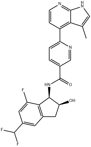 化合物BLU2864 结构式