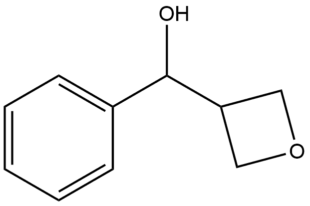 氧杂环丁烷-3-基(苯基)甲醇 结构式