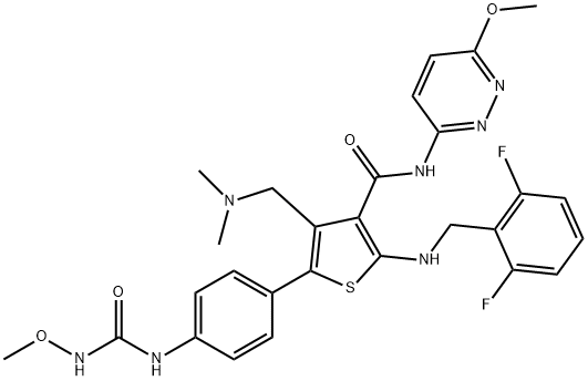 瑞卢戈利杂质8 结构式