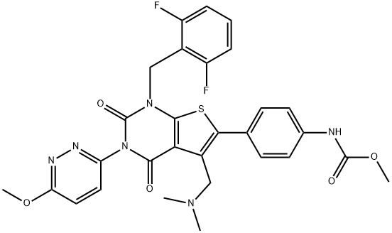 瑞卢戈利杂质73 结构式