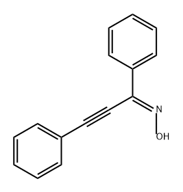 2-Propyn-1-one, 1,3-diphenyl-, oxime, (1Z)- 结构式