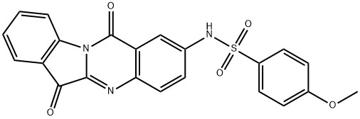 化合物 ANTI-INFLAMMATORY AGENT 33 结构式