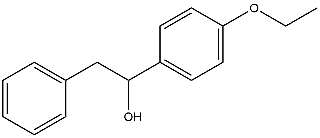 α-(4-Ethoxyphenyl)benzeneethanol 结构式