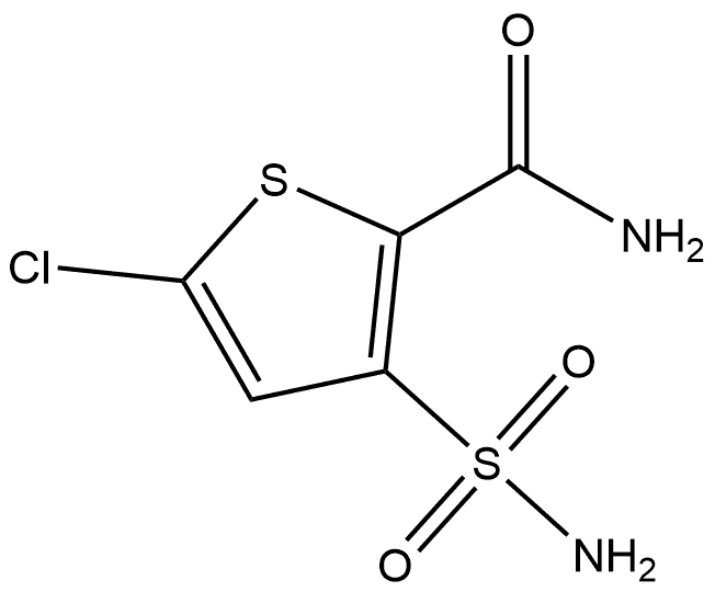 氯诺昔康杂质8 结构式