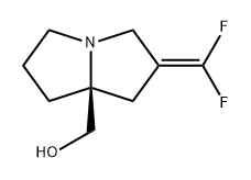 (S)-(2-(二氟亚甲基)四氢-1H-吡咯啉-7A(5H)-基)甲醇 结构式