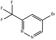 5-溴-3-(三氟甲基)哒嗪 结构式