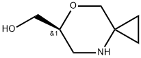 (S)-(7-氧杂-4-氮杂螺[2.5]辛烷-6-基)甲醇 结构式