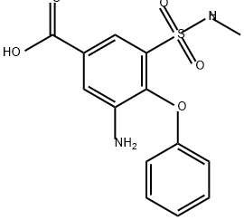 布美他尼杂质5 结构式