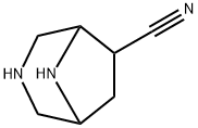 3,8-二氮杂双环[3.2.1]辛烷-6-腈 结构式