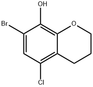 7-溴-5-氯铬-8-醇 结构式