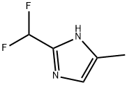 2-(二氟甲基)-5-甲基1H咪唑 结构式