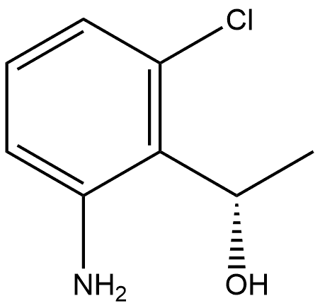 (S)-1-(2-Amino-6-chlorophenyl)ethan-1-ol 结构式