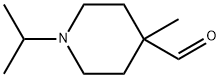 1-异丙基-4-甲基哌啶-4-甲醛 结构式