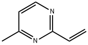 4-甲基-2-乙烯基嘧啶 结构式