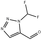 1-(二氟甲基)-1H-1,2,3-三唑-5-甲醛 结构式