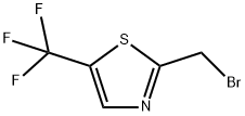 2-(溴甲基)-5-(三氟甲基)噻唑 结构式