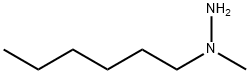 Hydrazine, 1-hexyl-1-methyl- 结构式